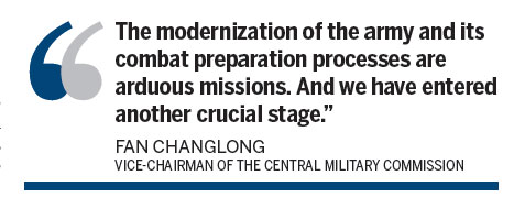 Xi orders change in oversight of army
