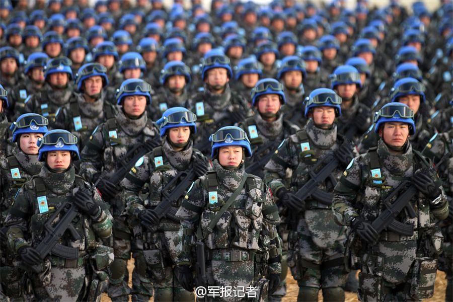 China to send first infantry battalion for UN peacekeeping