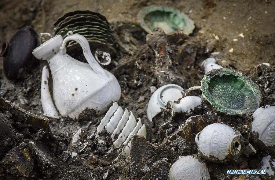 Over 60,000 Song porcelains discovered in South China Sea