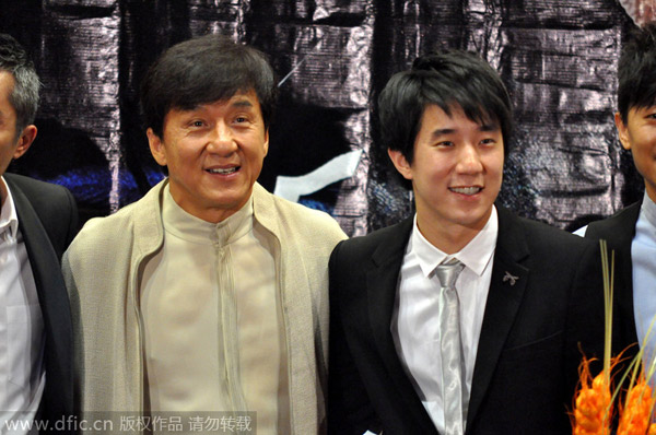 Jackie Chan's son apologizes after release from jail