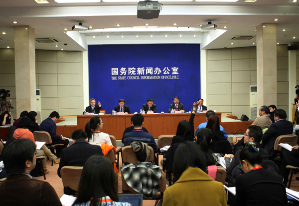Full transcript of policy briefing of the State Council on Feb 27, 2015