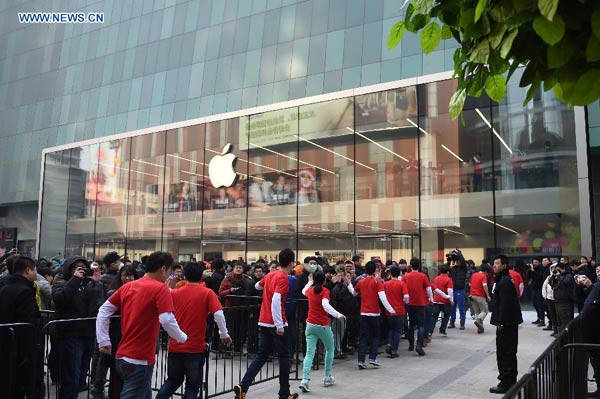 17th Apple retail store in Chinese mainland opens in Shenyang