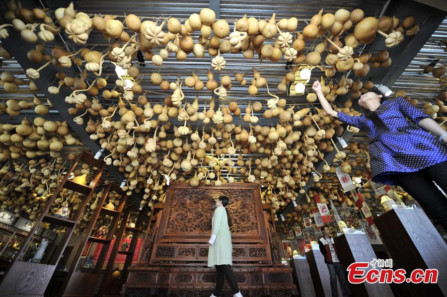 Calabash museum draws crowds in Tianjin