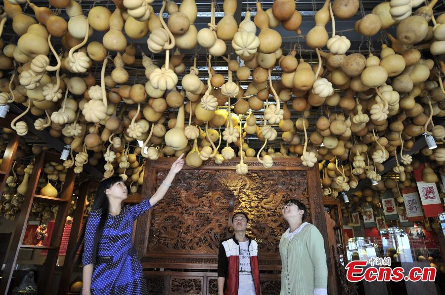 Calabash museum draws crowds in Tianjin