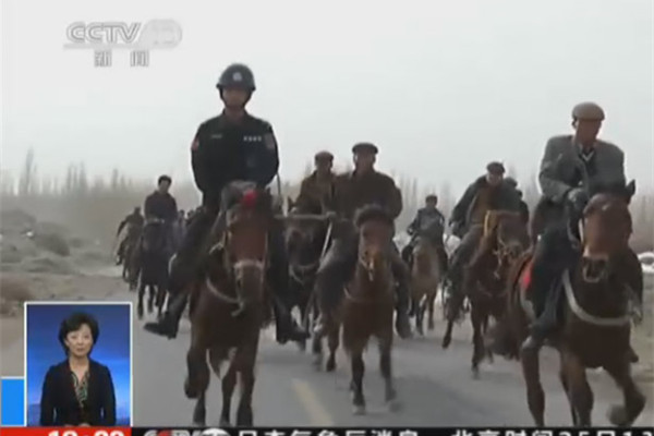 Thousands of villagers help police hunt for Xinjiang terrorists