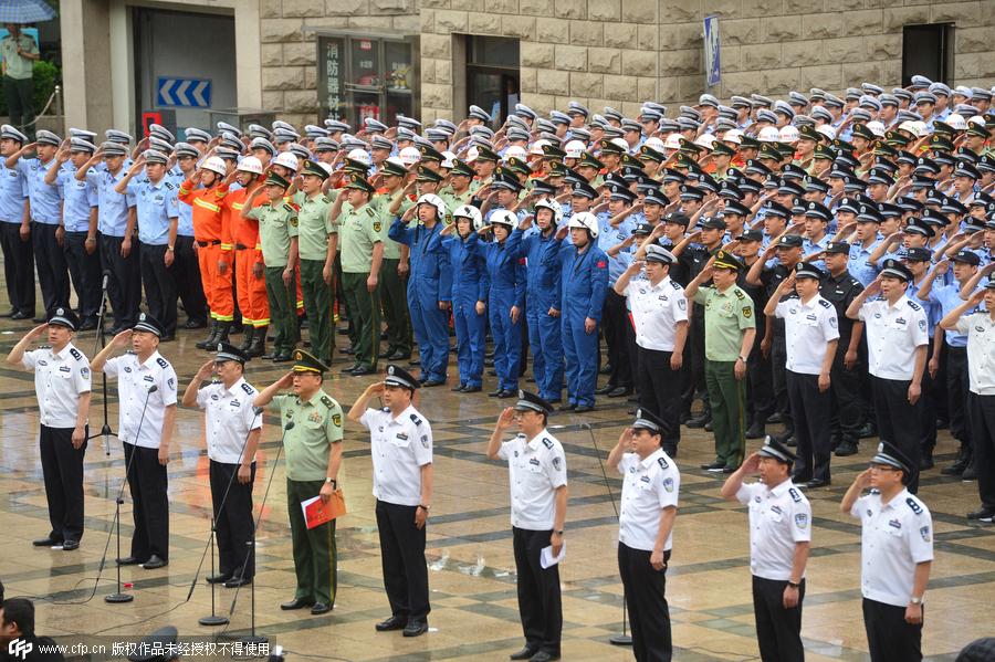 Beijing police prepare for upcoming events