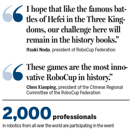 RoboCup competition brings fresh 'challenges in each field'