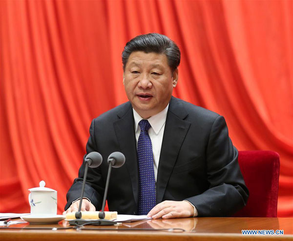 Xi urges confidence in overcoming corruption