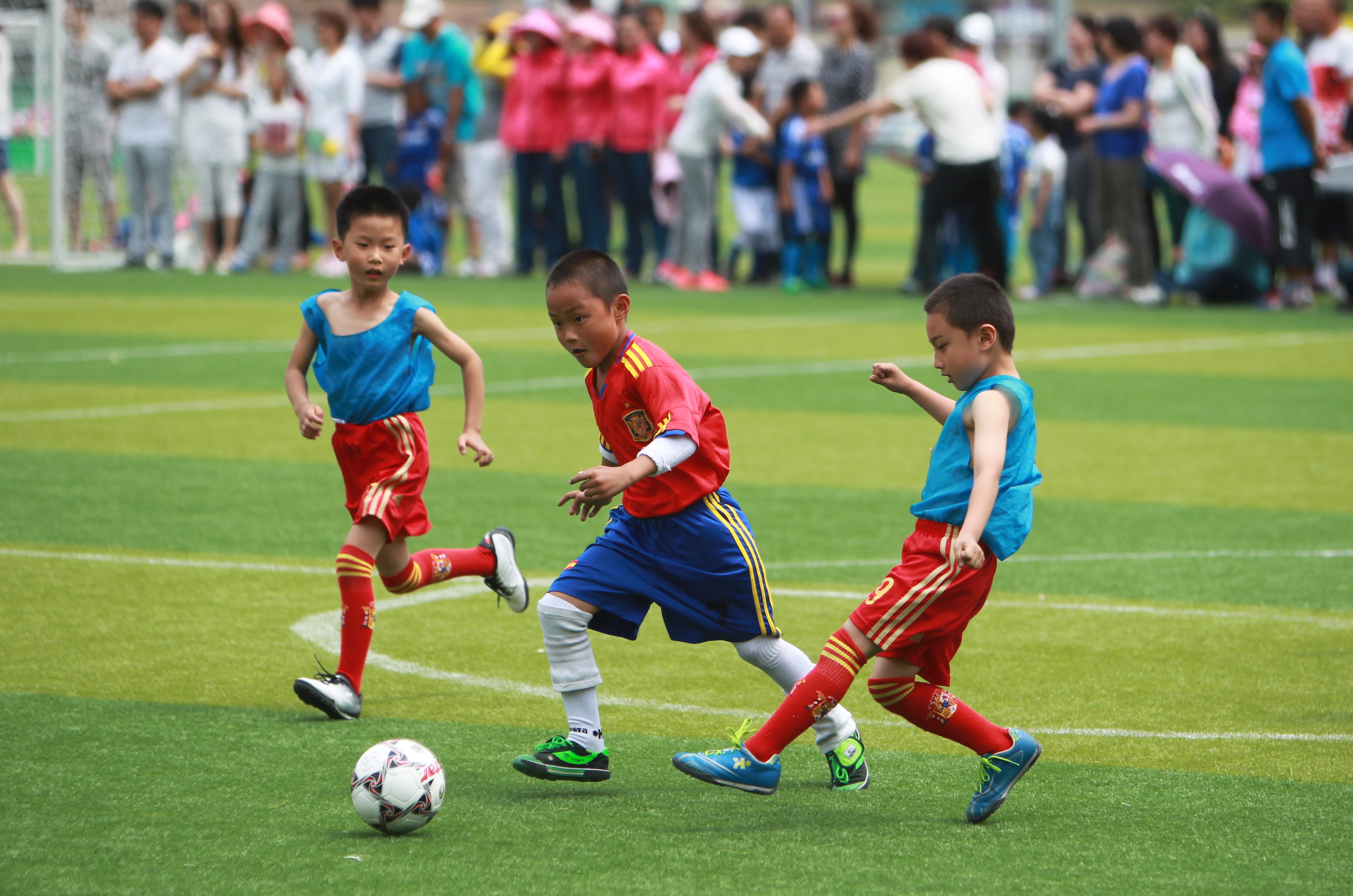 First soccer guide for tots out to help China's soccer dream