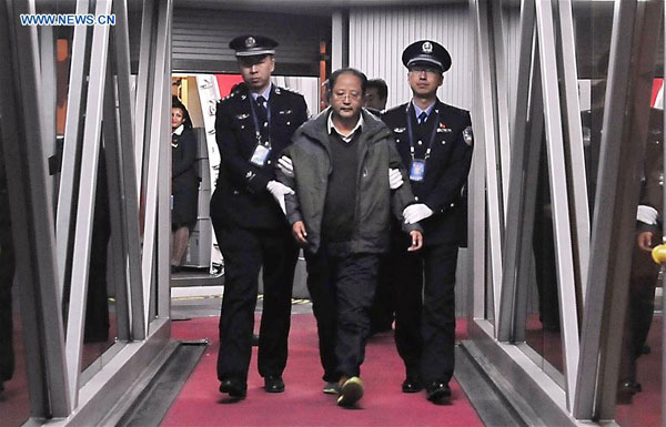 Campaign sees 857 fugitives returned to China
