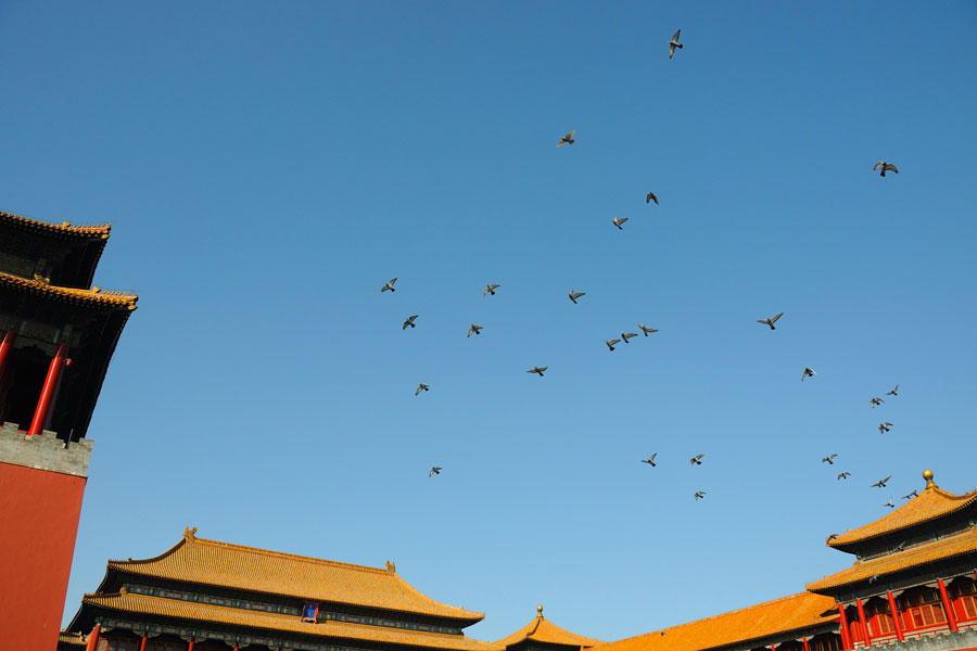 Beijing sees blue sky during the two sessions
