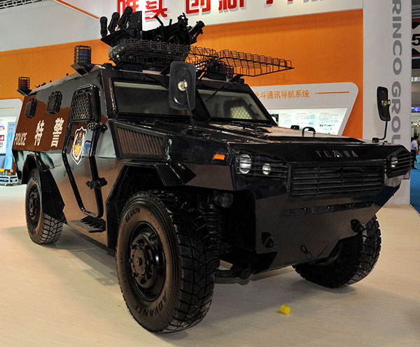 Overseas buyers swoop for China's armored vehicles