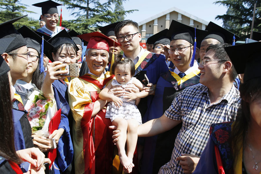 Commencement ceremony at University of Chinese Academy of Sciences