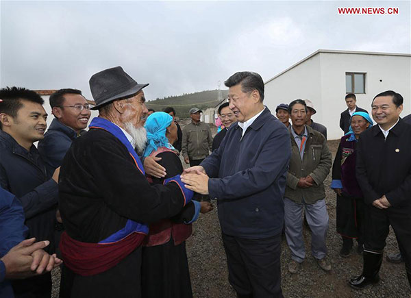 Respect, protect nature during development: Xi