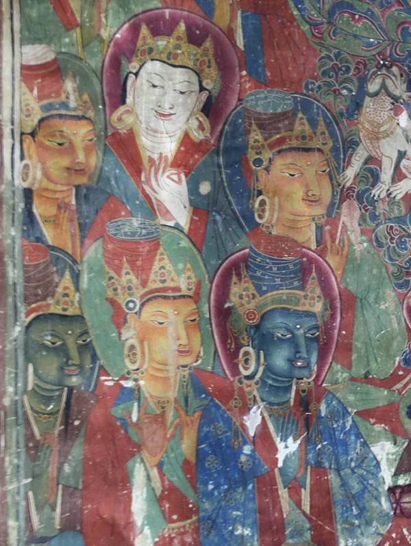 Ancient art glows in the murals at Zhatang Temple