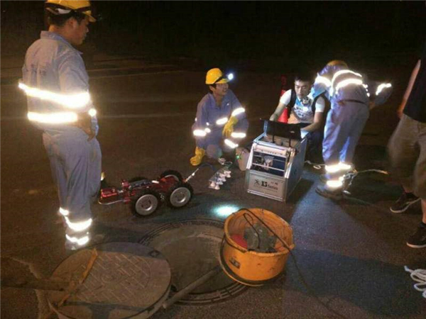 Sewer robots deployed in Wuhan