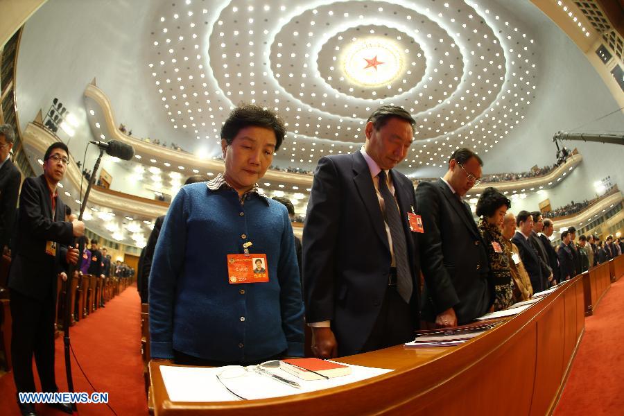 Minute of silence at CPPCC for terror victims