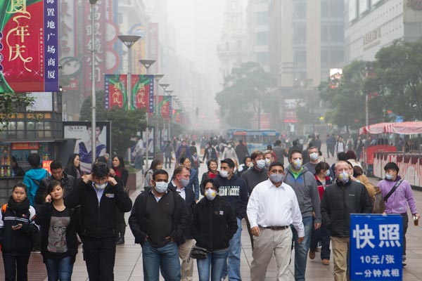 Shanghai steps up air-pollution fight