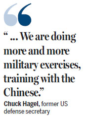 Ex-Pentagon chiefs see China common ground