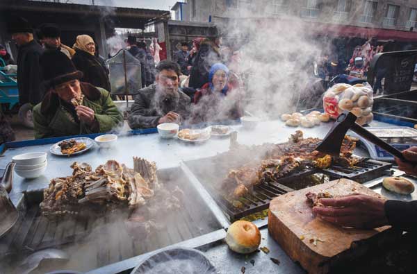 Bazaar lures visitors with promise of good food, fun and deals on livestock