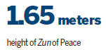 Zun of Peace permanently placed at UN