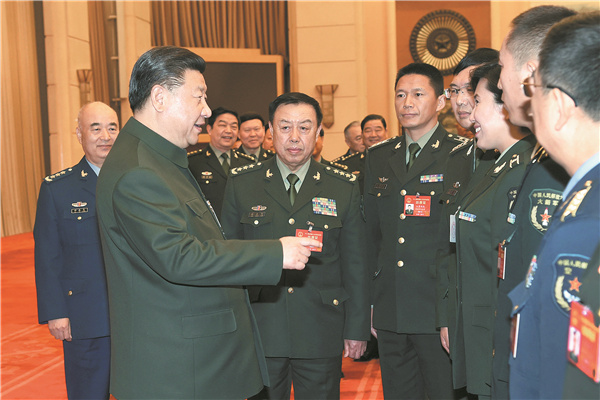 President urges PLA to use nation's expertise