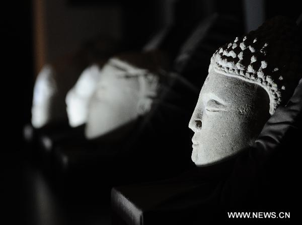 Sculptures from Dazu Rock Carvings displayed in Britain