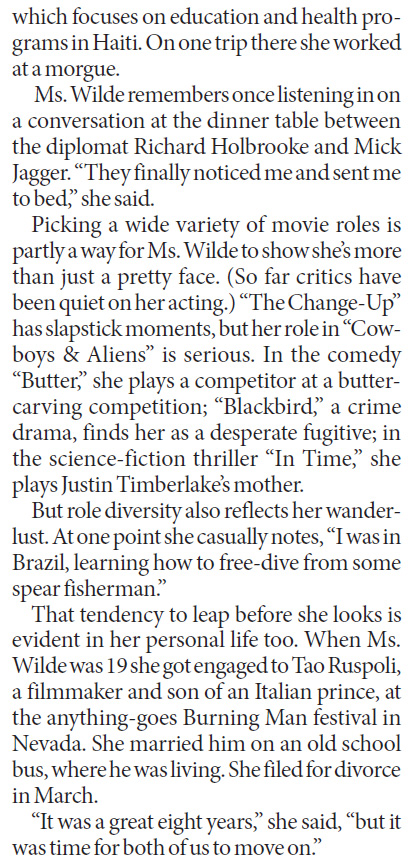 A beauty using her brain to stand out