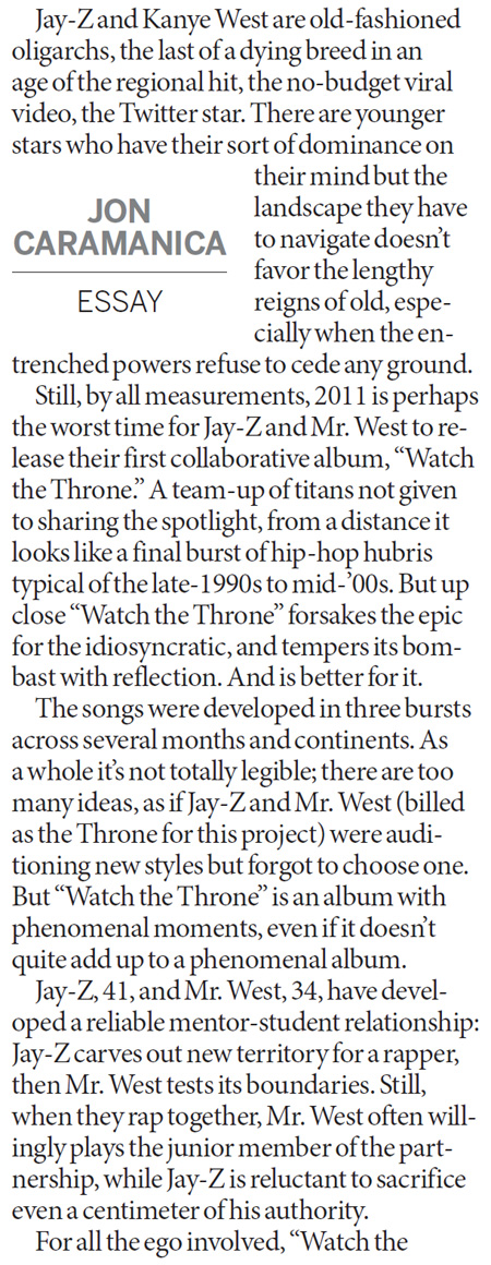 Hip-hop highnesses merge kingdoms