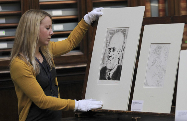 Etchings of Picasso to be displayed