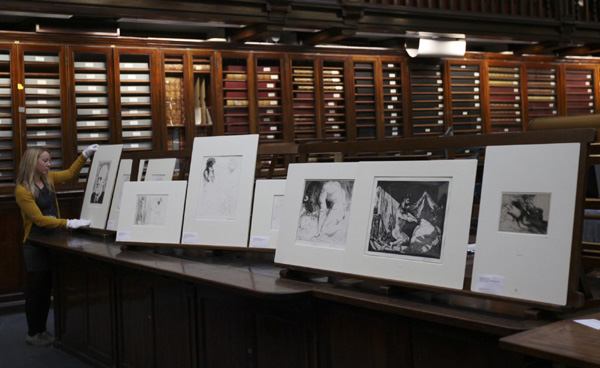 Etchings of Picasso to be displayed