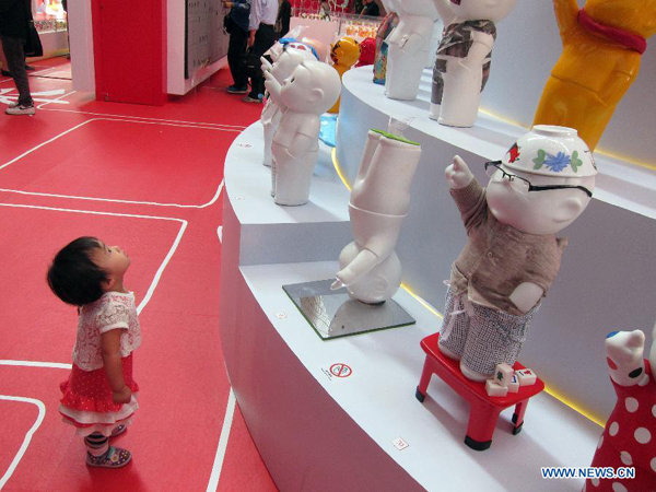 Creative sculpture exhibition held in Hong Kong