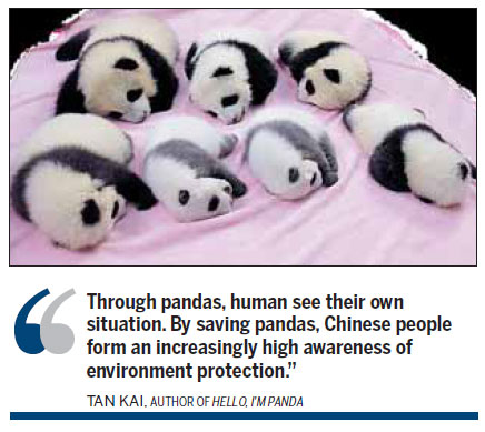 From the panda's mouth