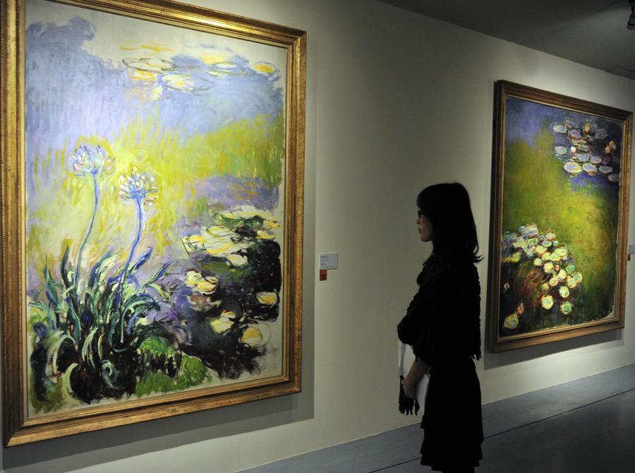Monet's artwork exhibited in Taipei