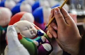 Huishan clay figurine master Xia Zheng