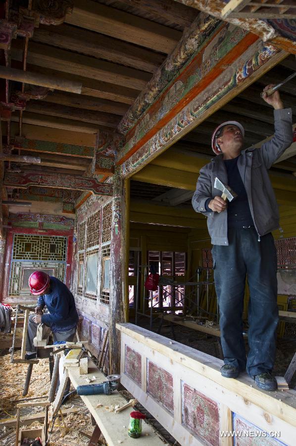 Renovation programme underway at Labrang Monastery