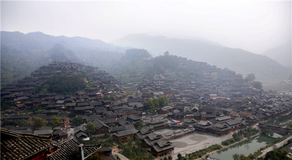 Miao village saves its historical charm