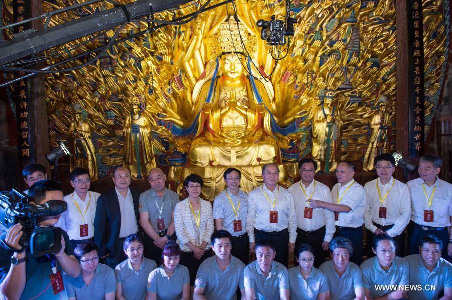 China restores 800-year-old Buddhist statue