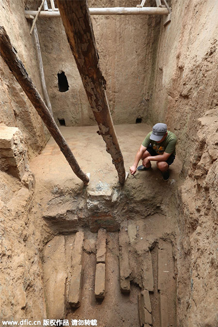 Large Eastern Han kilns to shed light on mausoleums