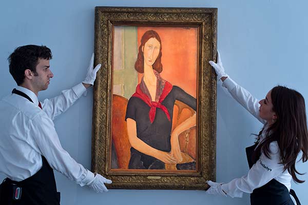 Portraits of master artists' lovers fetch high price
