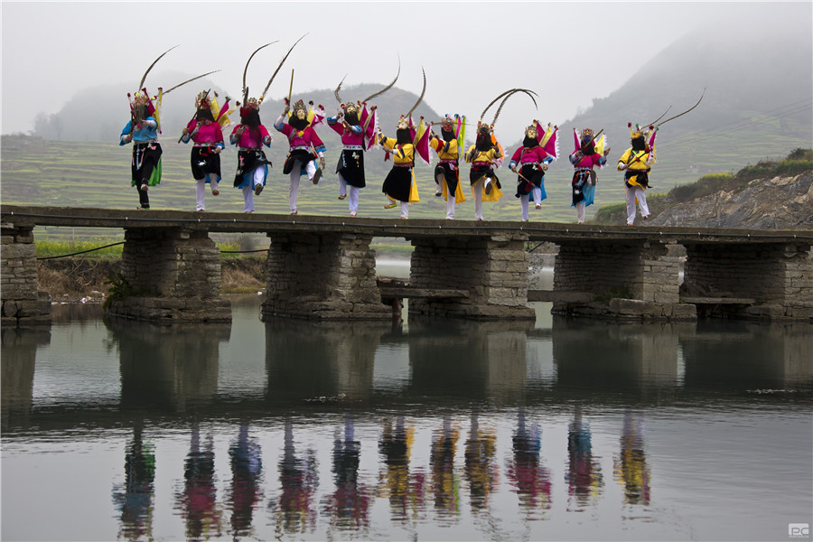 Images reveal distinctive Tunpu culture in SW China's Guizhou