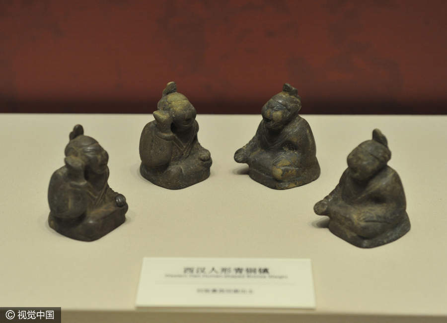 Precious relics of debauched king on display in Jiangxi