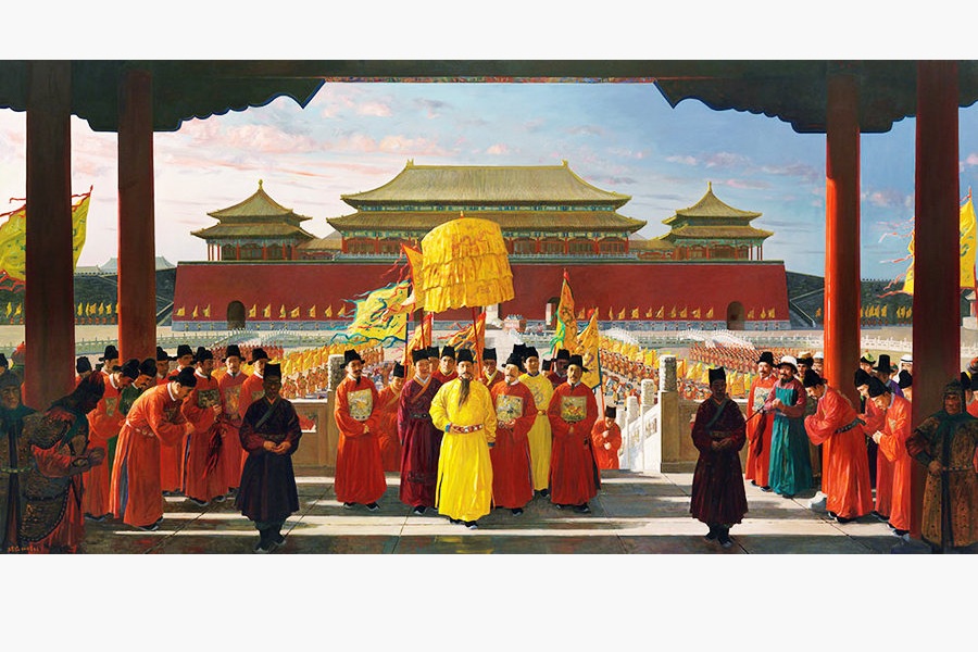 146 epic art pieces picture Chinese history