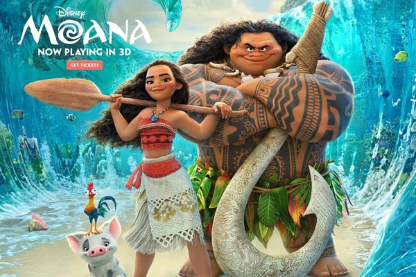 'Moana' seizes box office for second weekend in North America