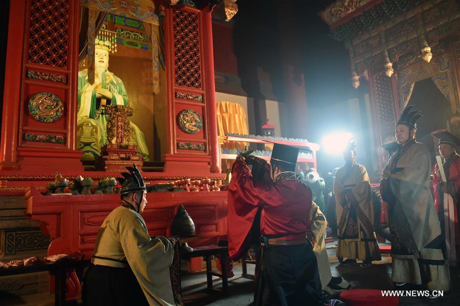 Sacrificial ceremony held to commemorate Mencius in Shandong