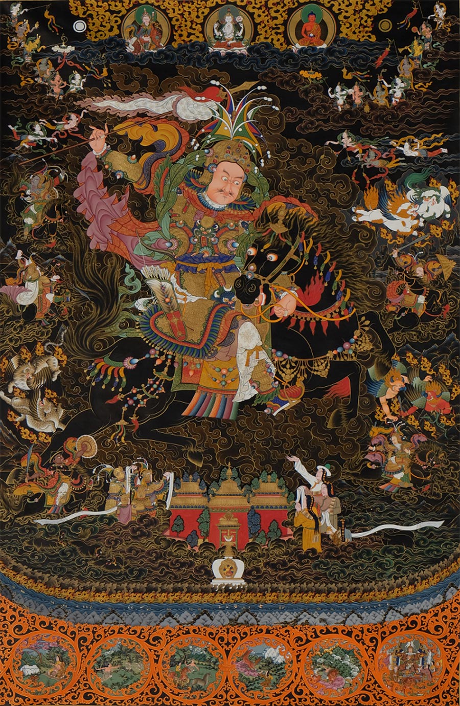 Tibetan painting tradition on show in Beijing