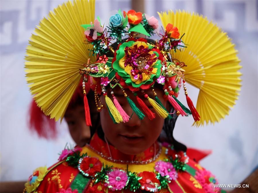 'Gaoshan' opera performed in northwest China's Gansu