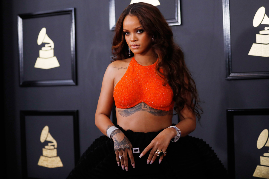 59th Annual Grammy Awards held in Los Angeles