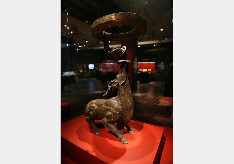 Rare excavations from Han Dynasty exhibited in US