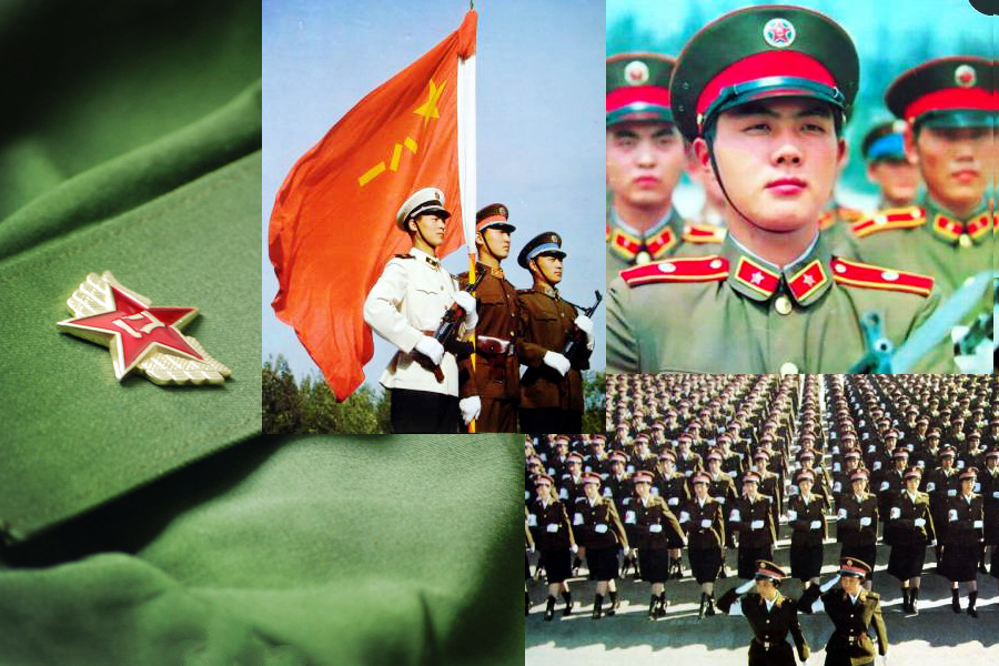 Changes in PLA's uniform after founding of PRC